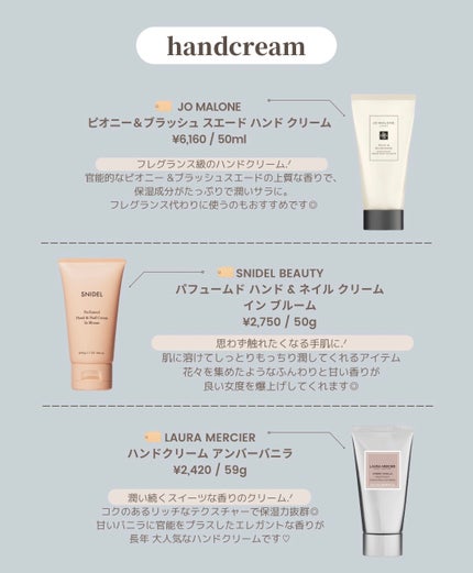 ティファニー ローズ ゴールド ハンドクリーム /TIFFANY&Co./ハンドクリームを使ったクチコミ(3枚目)