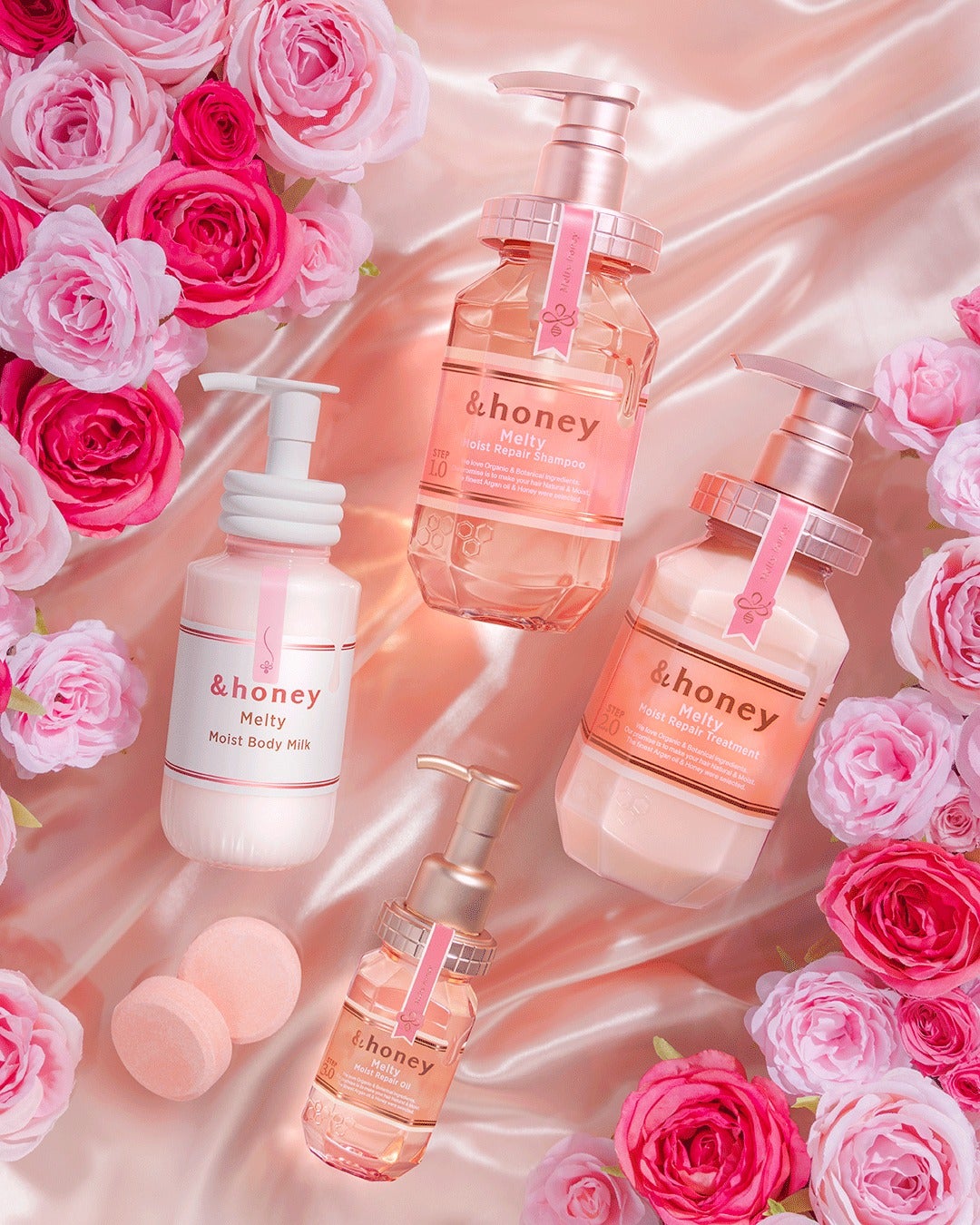 &honey Melty モイストリペア シャンプー1.0/モイストリペア ヘアトリートメント2.0/&honey/市販シャンプーを使ったクチコミ(1枚目)