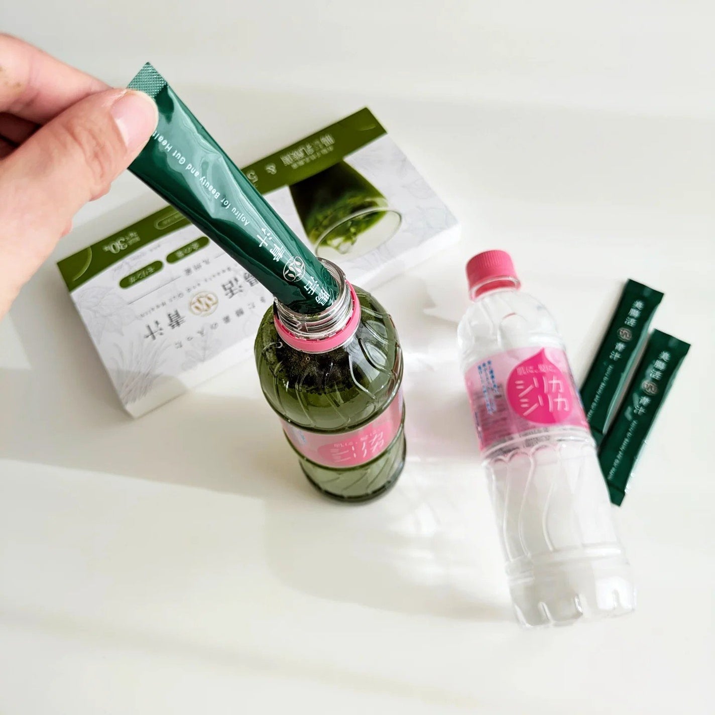 美腸活青汁/チョイスジャパン/青汁を使ったクチコミ(4枚目)