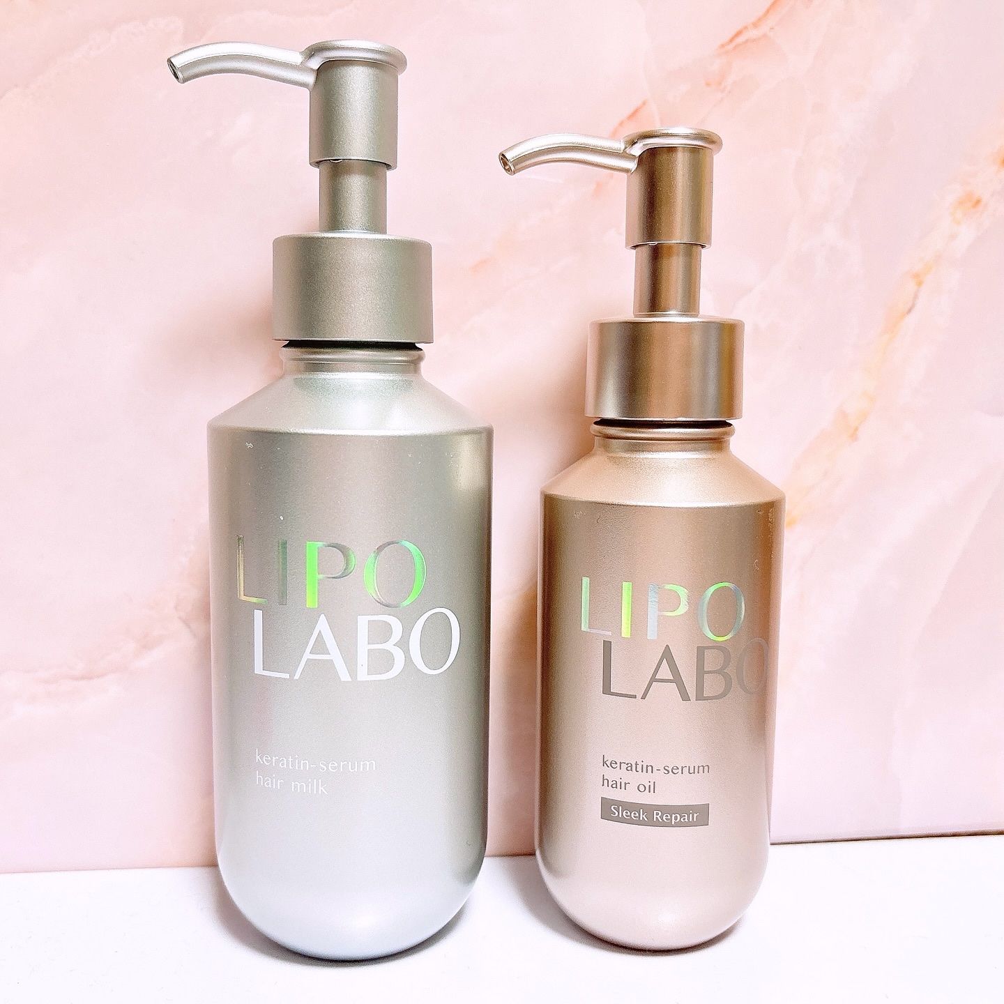 リポ ラボ ケラチンセラム ヘアオイル スリークリペア＊/LIPO　LABO/ヘアオイルを使ったクチコミ（3枚目）