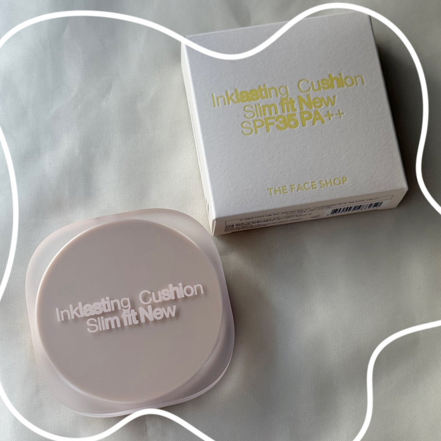 インクラスティングクッションファンデーション/THE FACE SHOP/クッションファンデーションを使ったクチコミ(4枚目)