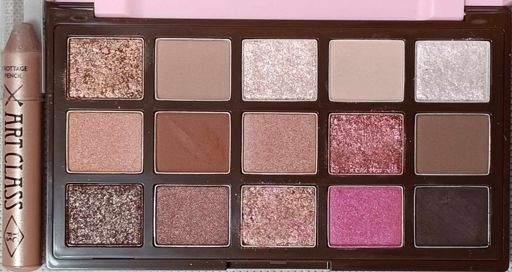 プレイカラーアイパレット ウィルビーラブドレオピンク/ETUDE/アイシャドウパレットを使ったクチコミ（3枚目）