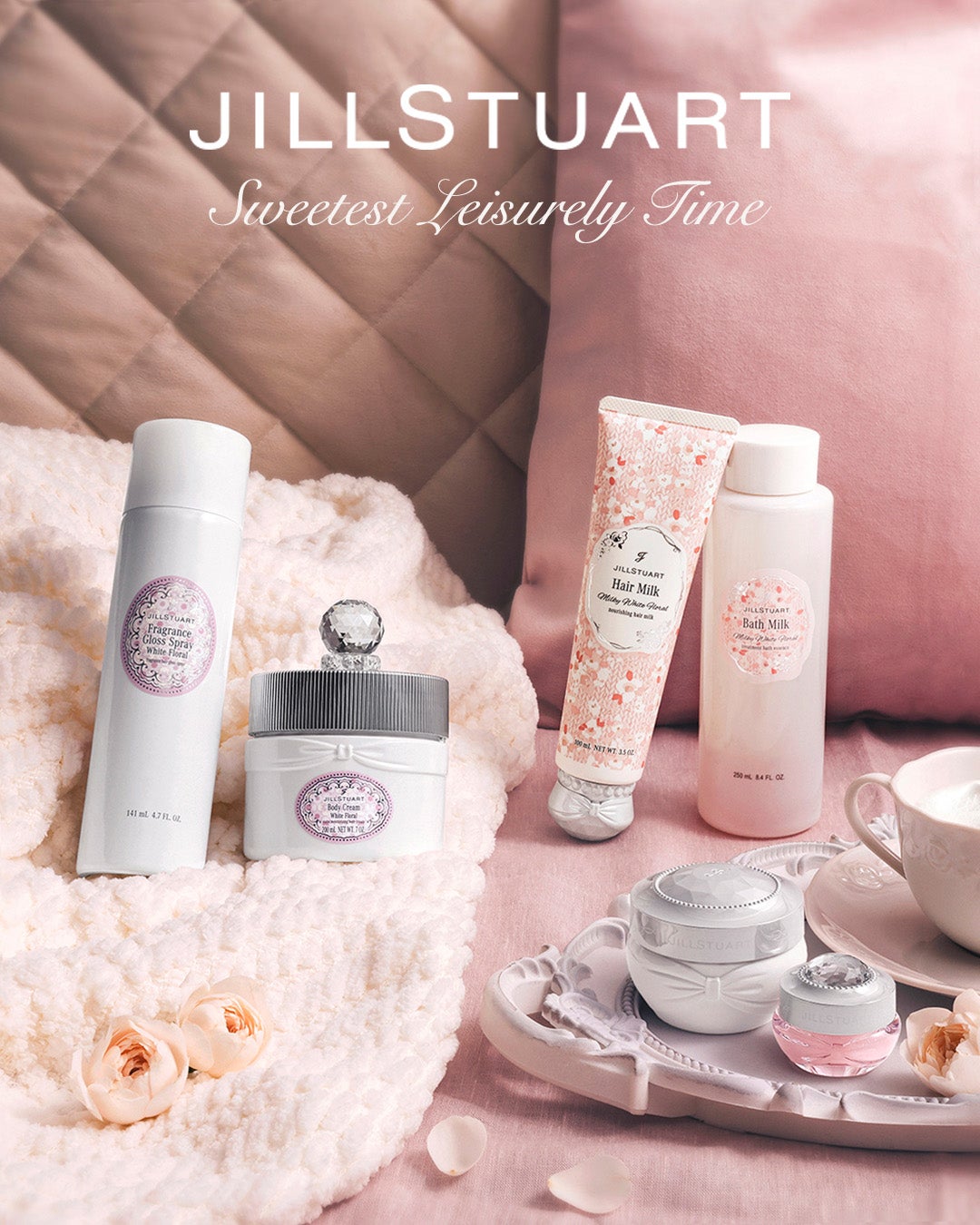 ジルスチュアート ホワイトフローラル ボディクリーム/JILL STUART/ボディクリームを使ったクチコミ(1枚目)