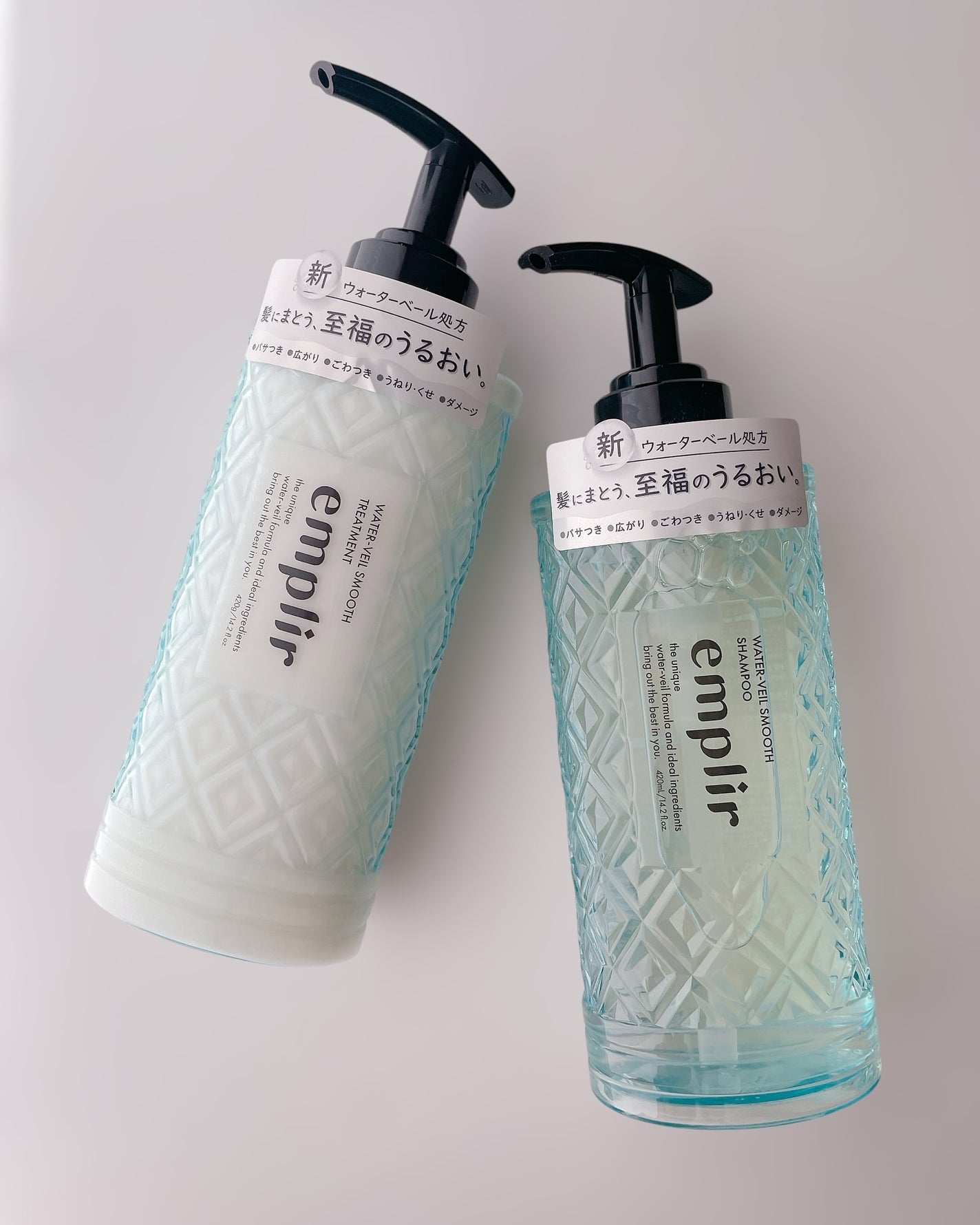 ウォーターベール モイストシャンプー/トリートメント/emplir/市販シャンプーを使ったクチコミ(2枚目)