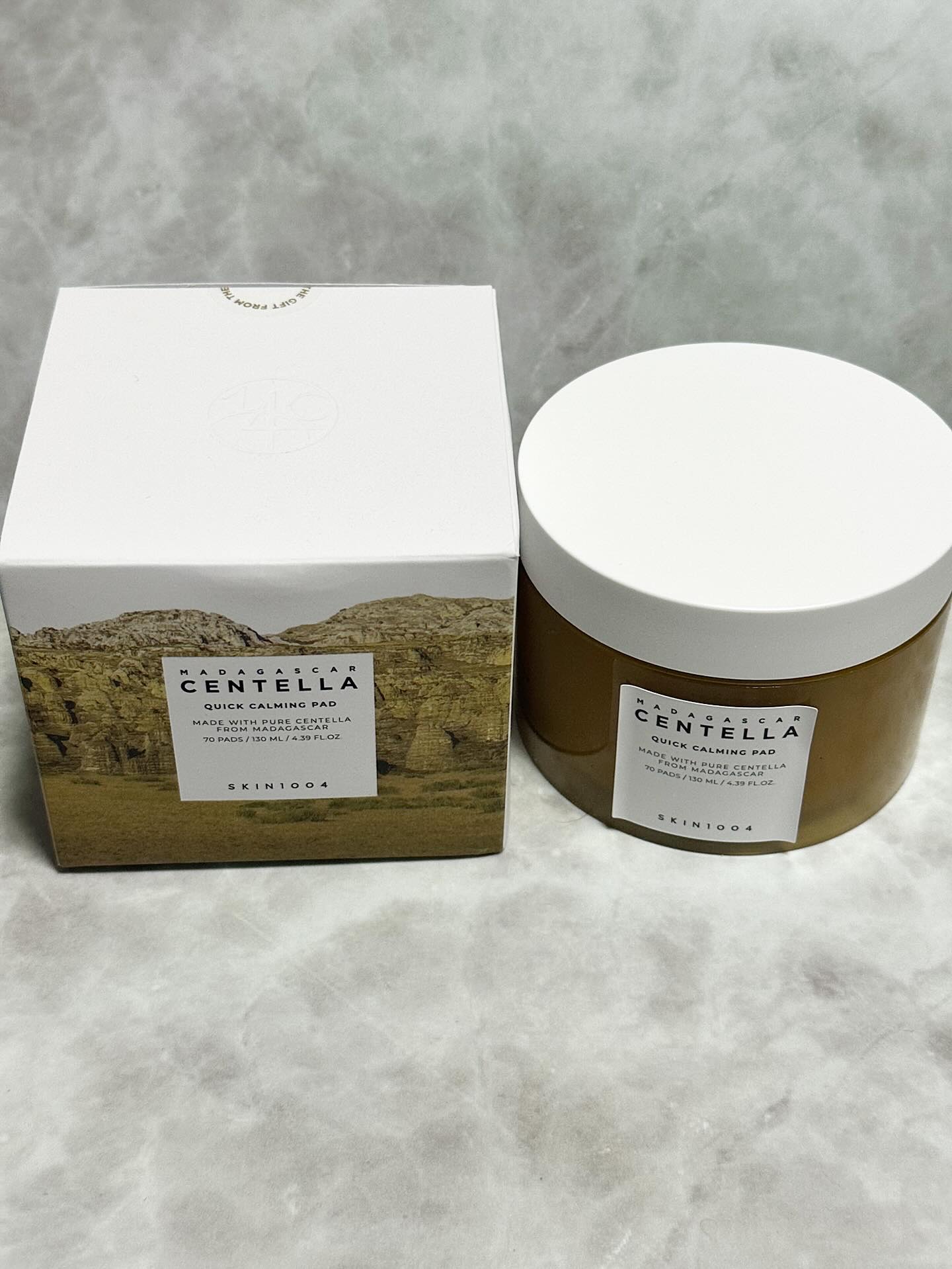 センテラ クイックカーミングパッド/SKIN1004/トナーパッドを使ったクチコミ（1枚目）