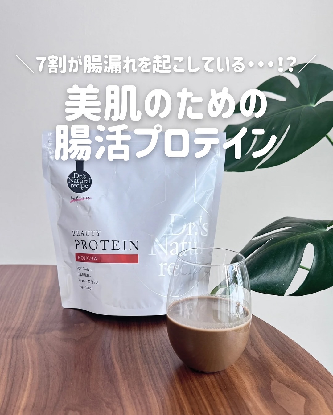 ドクターズナチュラルレシピ 美容プロテイン/ドクターズ ナチュラル レシピ/ソイプロテインを使ったクチコミ（1枚目）