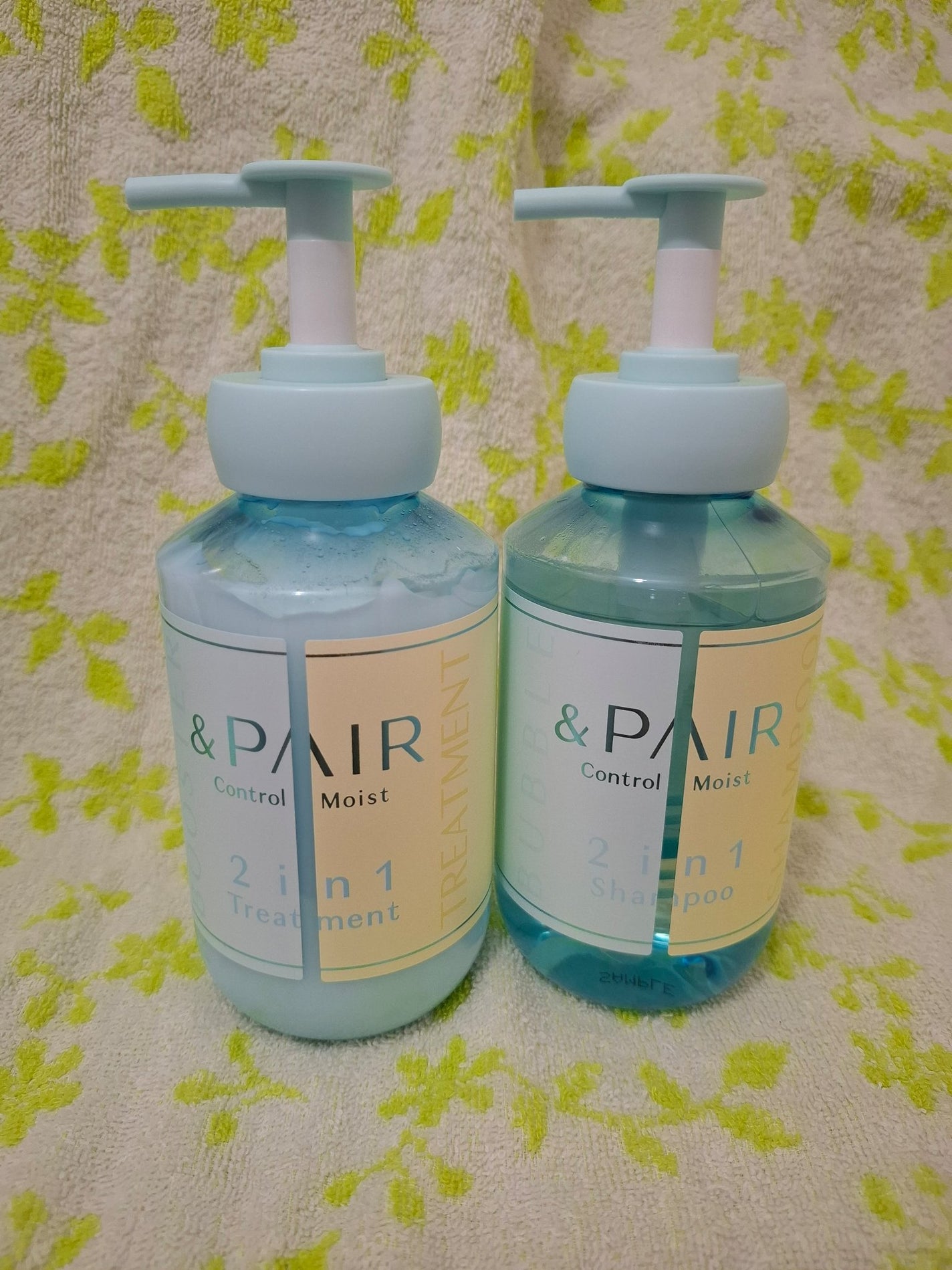 アンドペア コントロール モイスト 2in1 シャンプー&ヘアトリートメント/&PAIR/市販シャンプーを使ったクチコミ(1枚目)