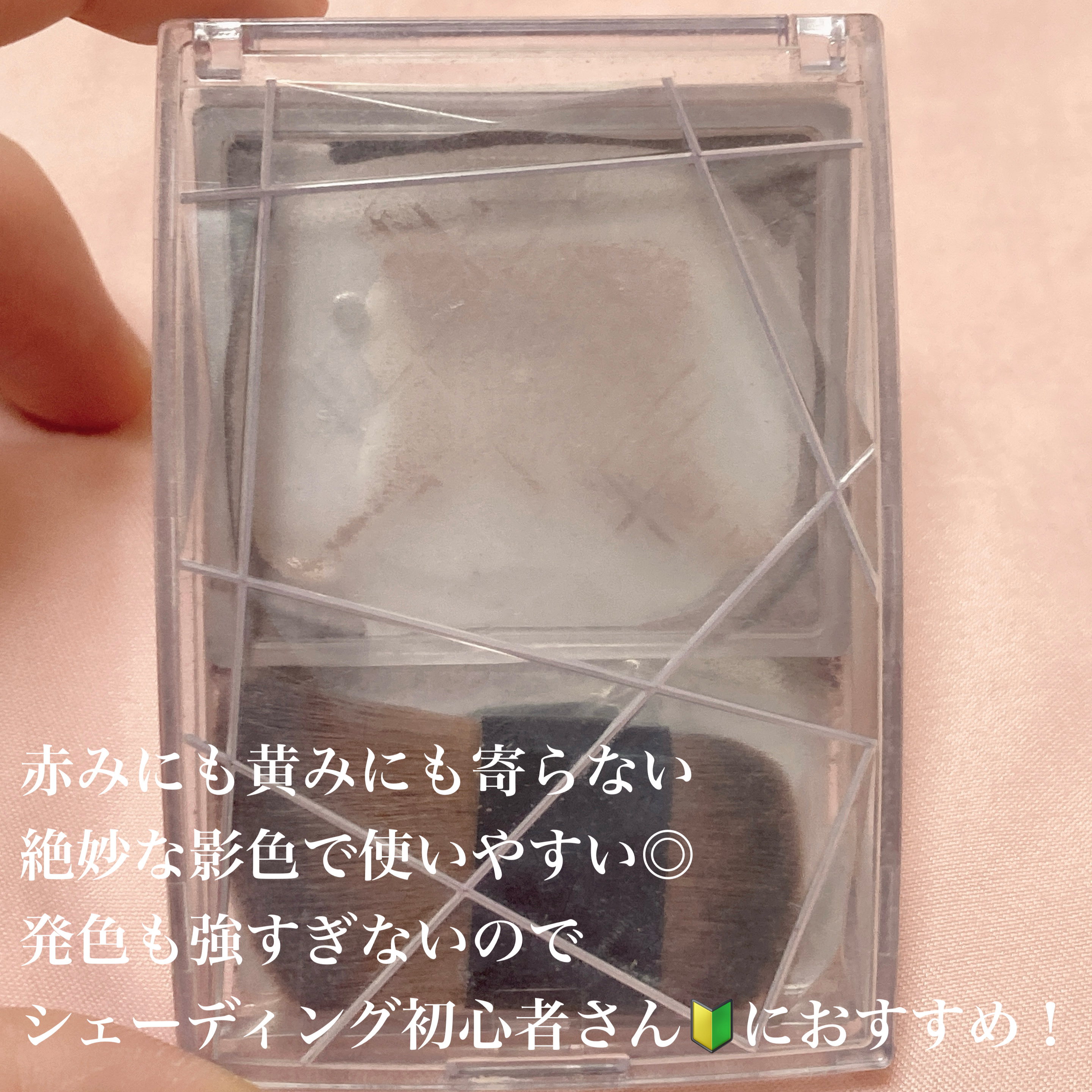 ナチュラルマットシェーディング/CEZANNE/シェーディングを使ったクチコミ（2枚目）