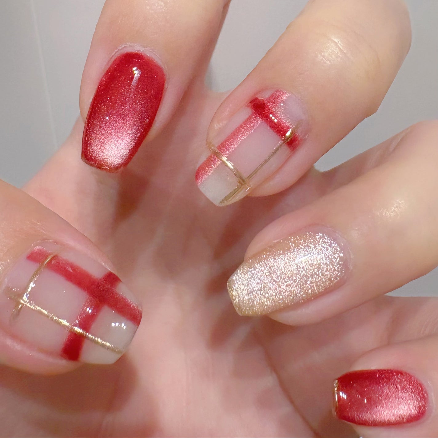 5ミクロンマグネット ガラス ver./ネイル工房/ジェルネイルを使ったクチコミ(1枚目)