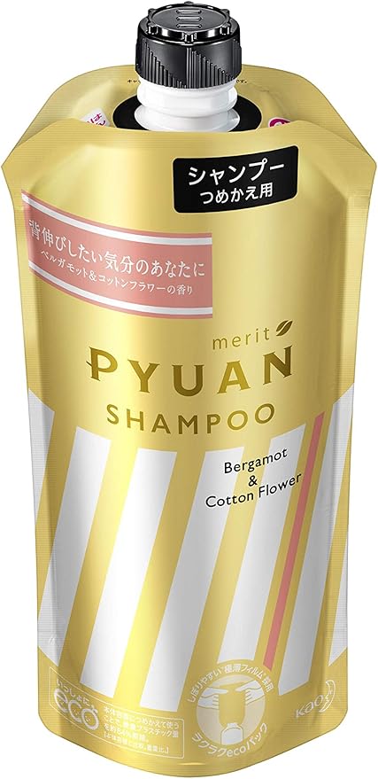 PYUAN スマート＆スタイリッシュ シャンプー／コンディショナー シャンプー つめかえ用 340ml