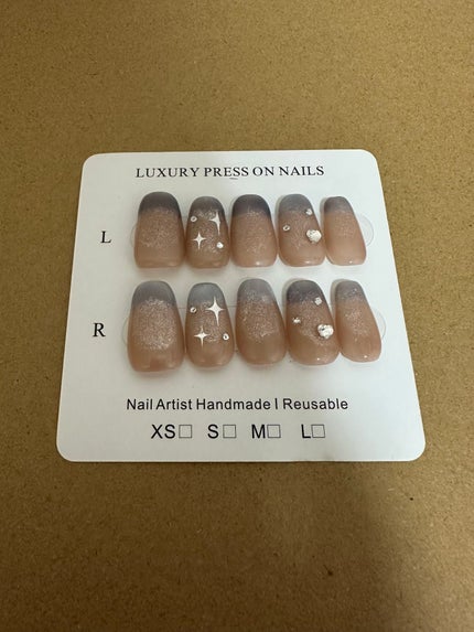 ネイルシール/SHEIN/ネイルシールを使ったクチコミ(1枚目)