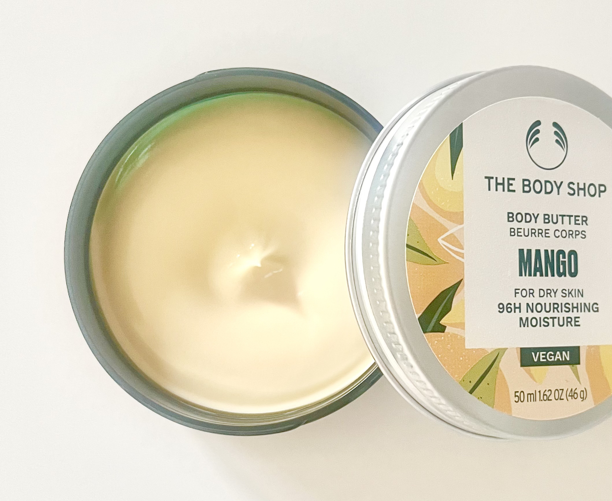 ボディバター マンゴー/THE BODY SHOP/ボディクリームを使ったクチコミ（2枚目）