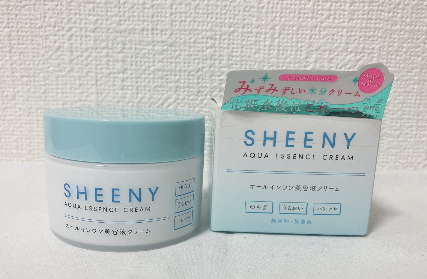 アクアエッセンスクリーム/SHEENY/フェイスクリームを使ったクチコミ(1枚目)
