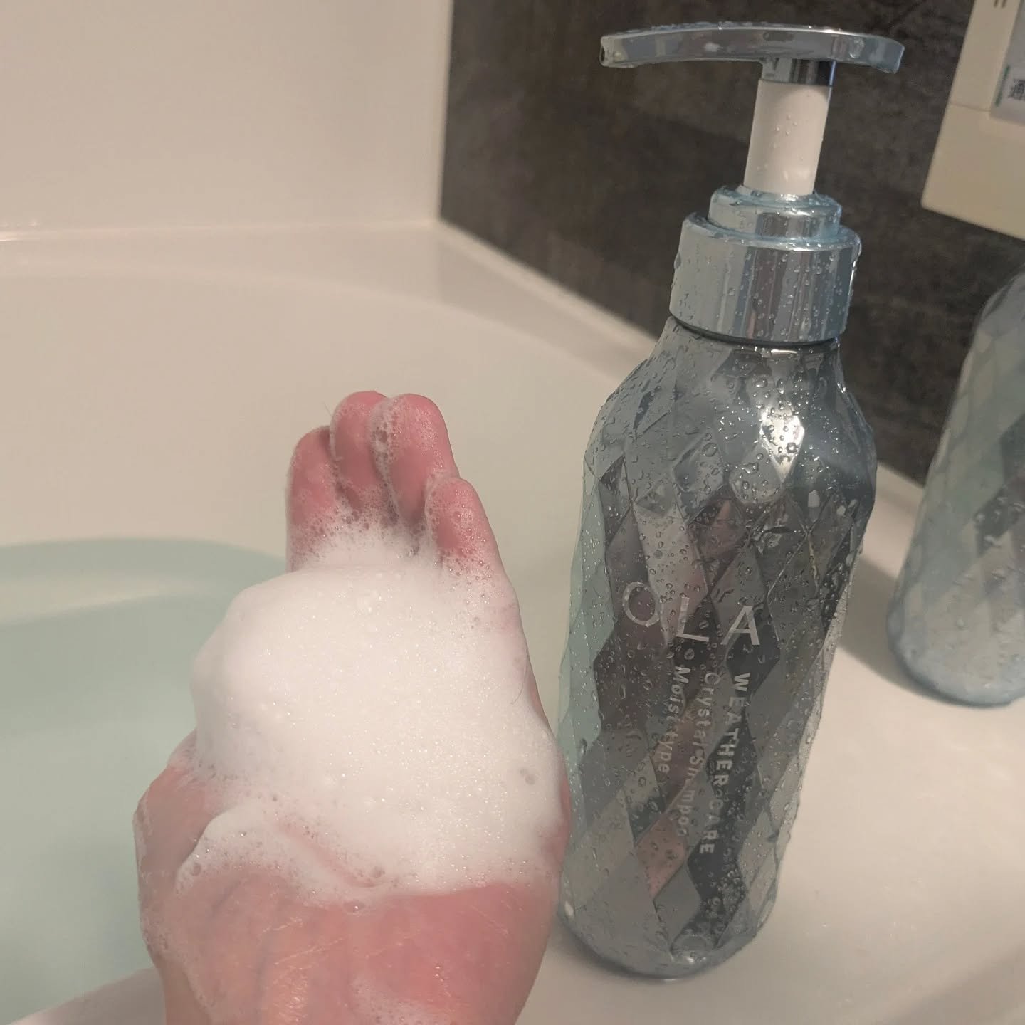 ソラ ウェザーケア クリスタル シャンプー/ヘアトリートメント モイストタイプ/SOLA WEATHER CARE/市販シャンプーを使ったクチコミ（2枚目）