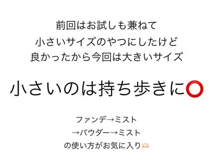 メイク キープ ミストEX +/コーセーコスメニエンス/ミスト状化粧水を使ったクチコミ(2枚目)