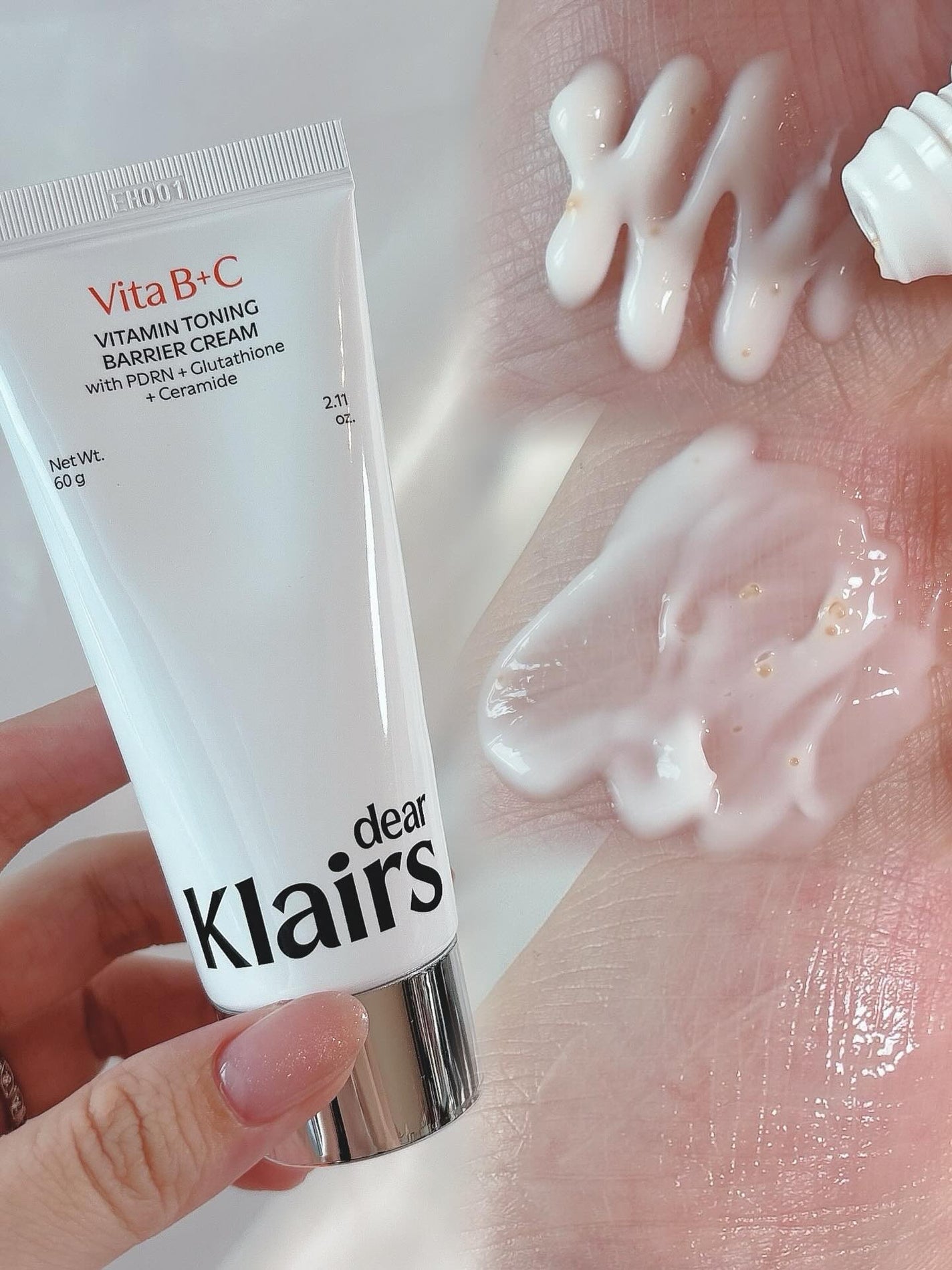 PDRN ビタグル バリアクリーム/Klairs/フェイスクリームを使ったクチコミ(1枚目)