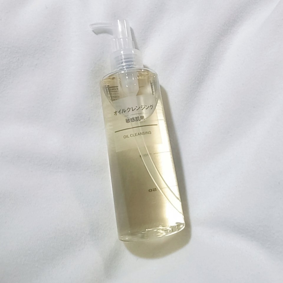 オイルクレンジング・敏感肌用 200ml/無印良品/オイルクレンジングを使ったクチコミ（1枚目）