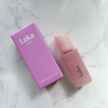ポッピングバルーンティント/Laka/リップティントを使ったクチコミ(1枚目)