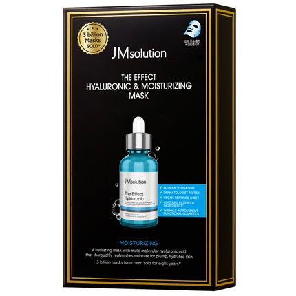 2025/10/1発売 JMsolution ザ・エフェクト ヒアルロニック&モイスチャライジング マスク