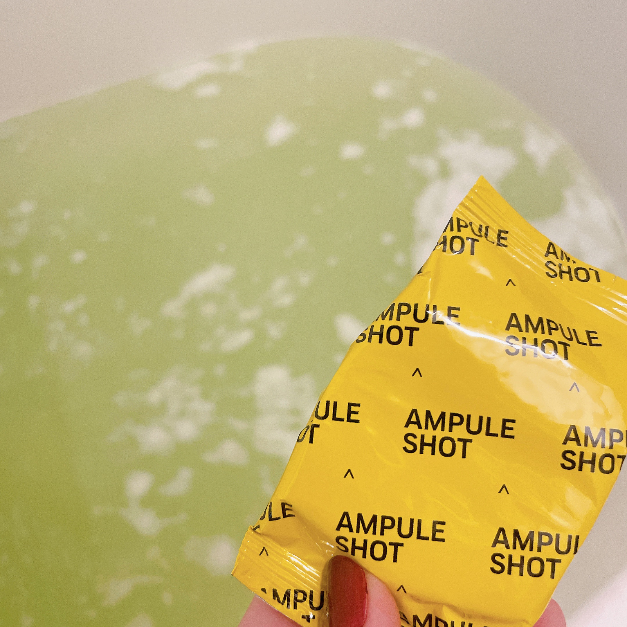 VC*²＆ロックソルト*³ ミネラルスパ バスタブレット/AMPULE SHOT/無機塩系入浴剤を使ったクチコミ（3枚目）