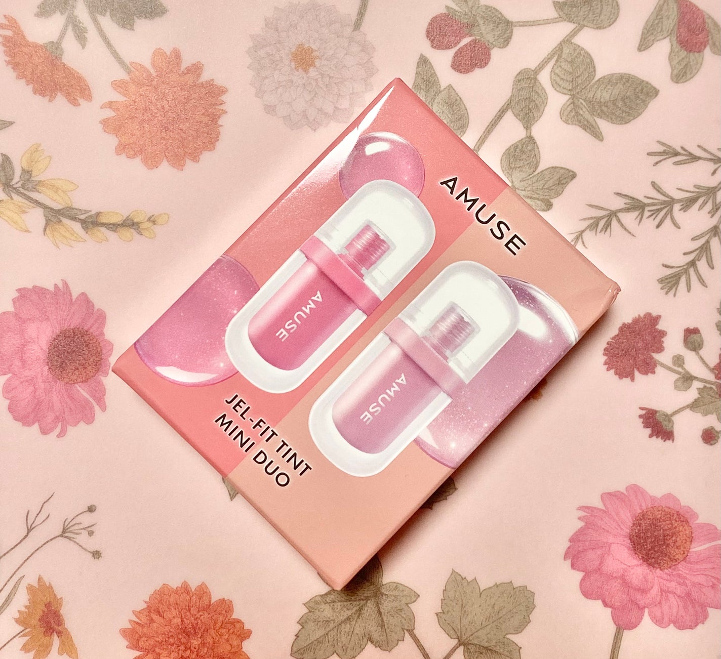 ジェルフィットティントミニデュオ/AMUSE/リップティントを使ったクチコミ(1枚目)