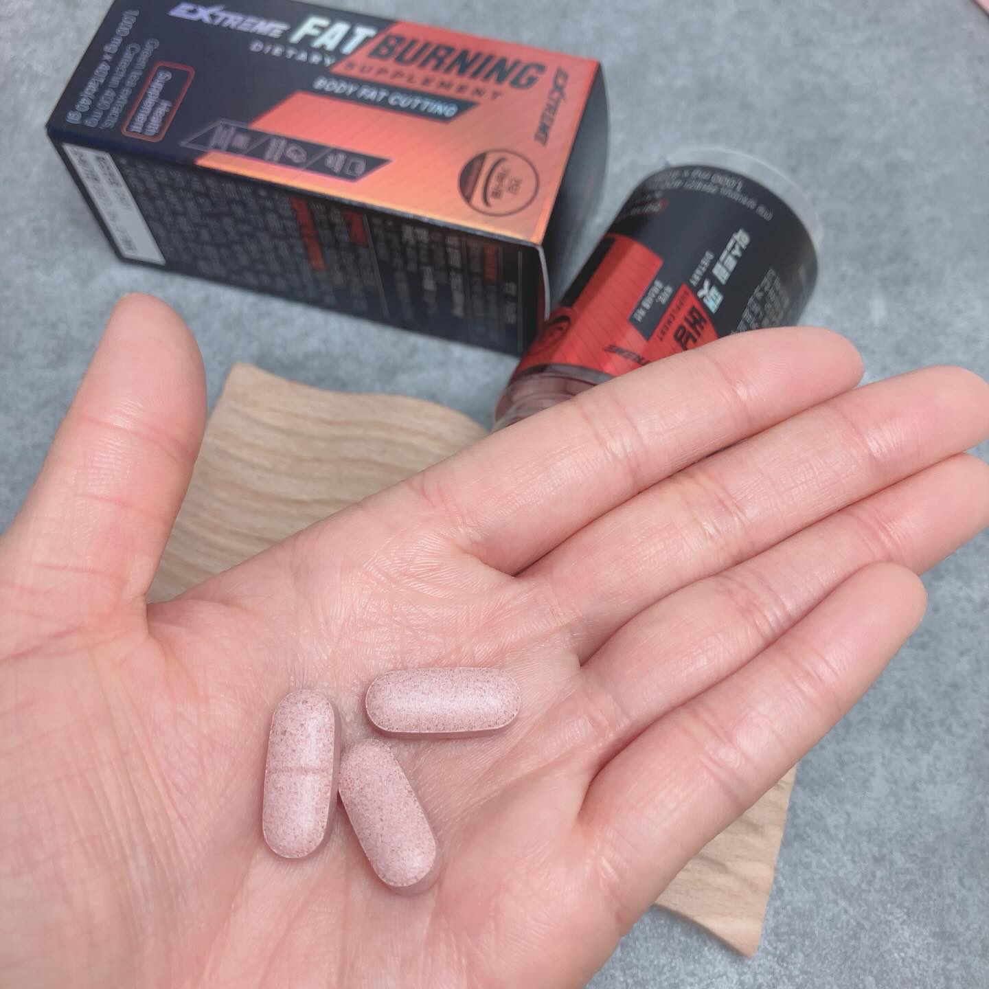 ファットバーニング/EXTREME/ボディサプリメントを使ったクチコミ（3枚目）