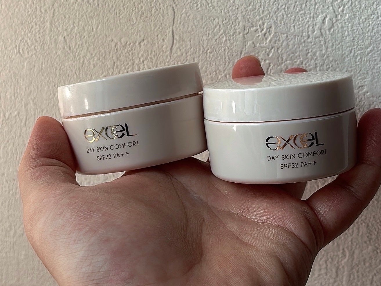 デイスキンコンフォート/excel/フェイスクリームを使ったクチコミ(1枚目)