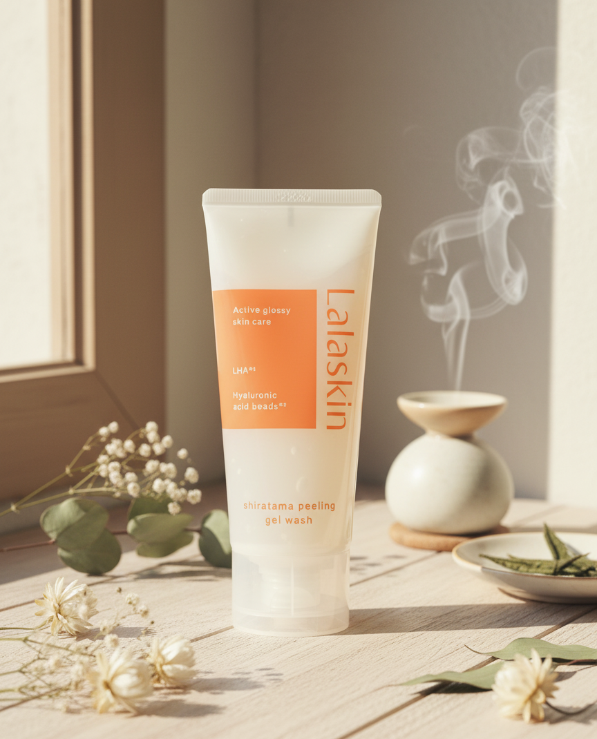 白玉ピーリングジェル洗顔/Lalaskin/その他洗顔料を使ったクチコミ(1枚目)