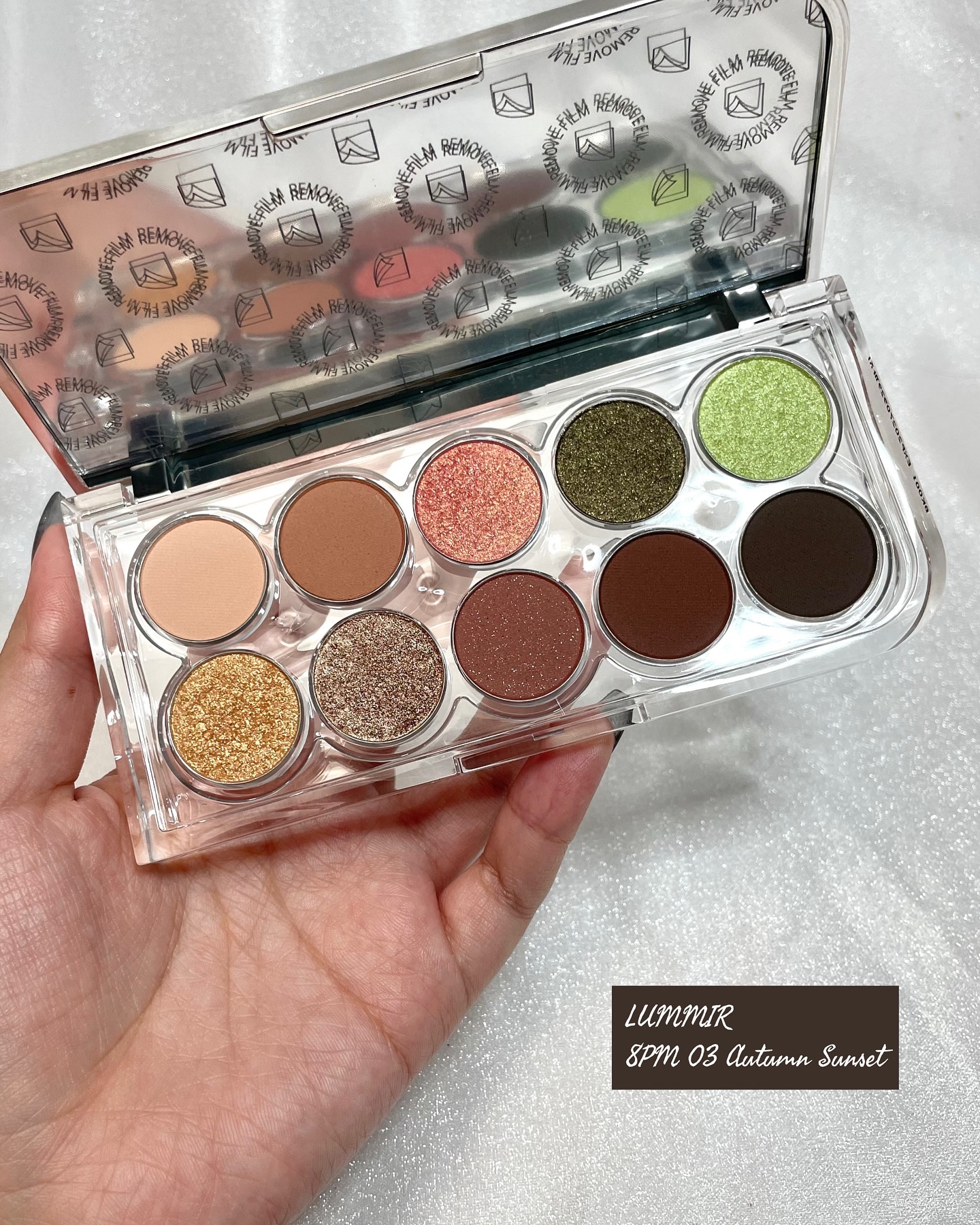 ライトオンアイズシャドウパレット/ルミル/アイシャドウパレットを使ったクチコミ（2枚目）