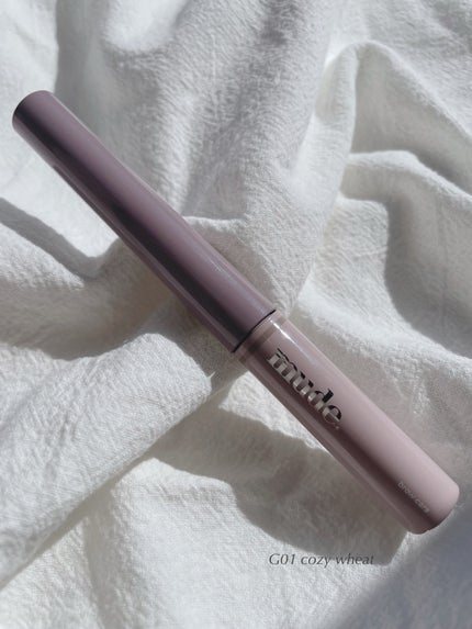 インスパイアスキニーブロウカラ/mude/眉マスカラを使ったクチコミ(4枚目)