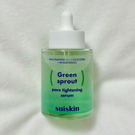 若芽ポアタイトニングセラム/suiskin/美容液を使ったクチコミ(3枚目)