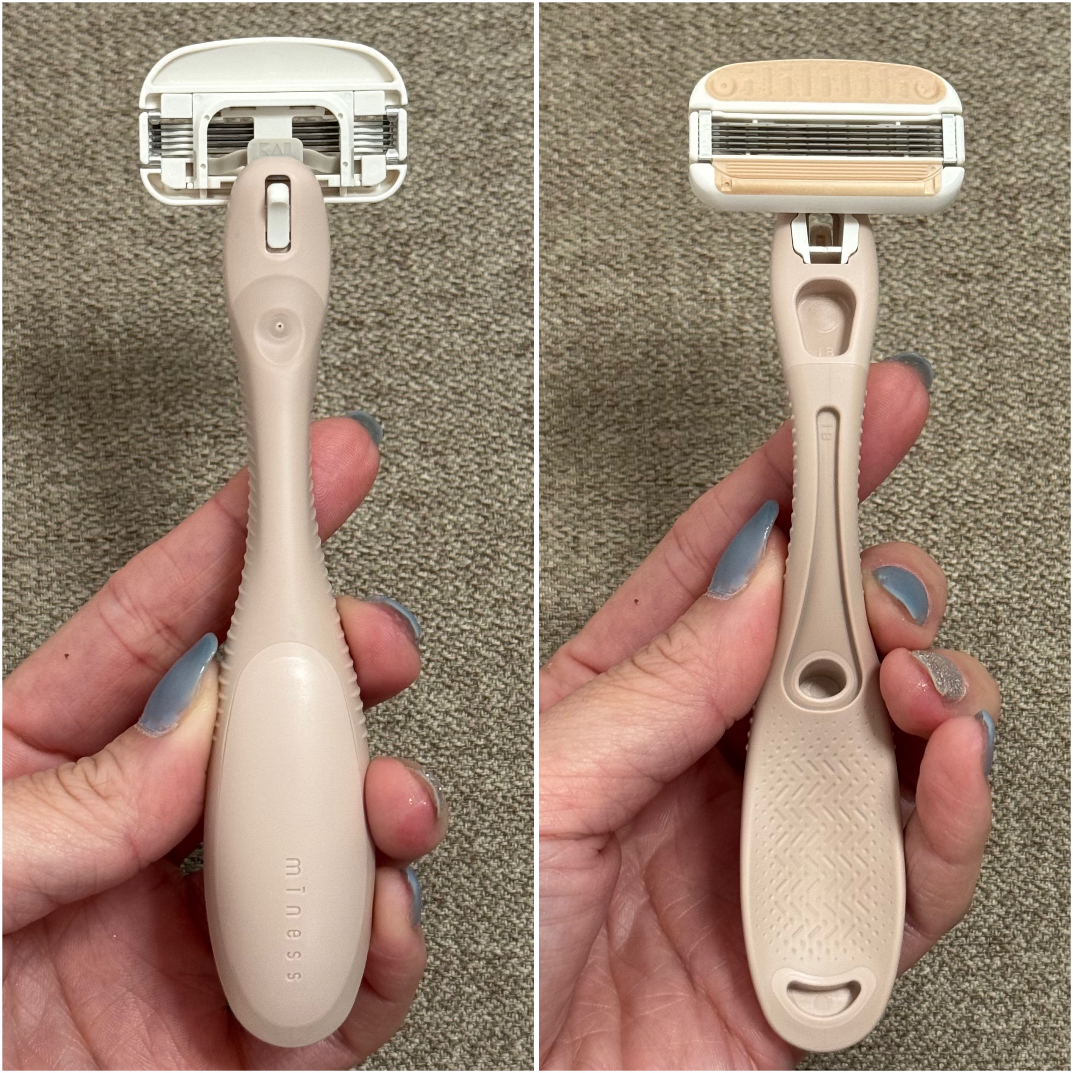 miness ボディ用カミソリ 替刃2個付/貝印/シェーバーを使ったクチコミ（3枚目）