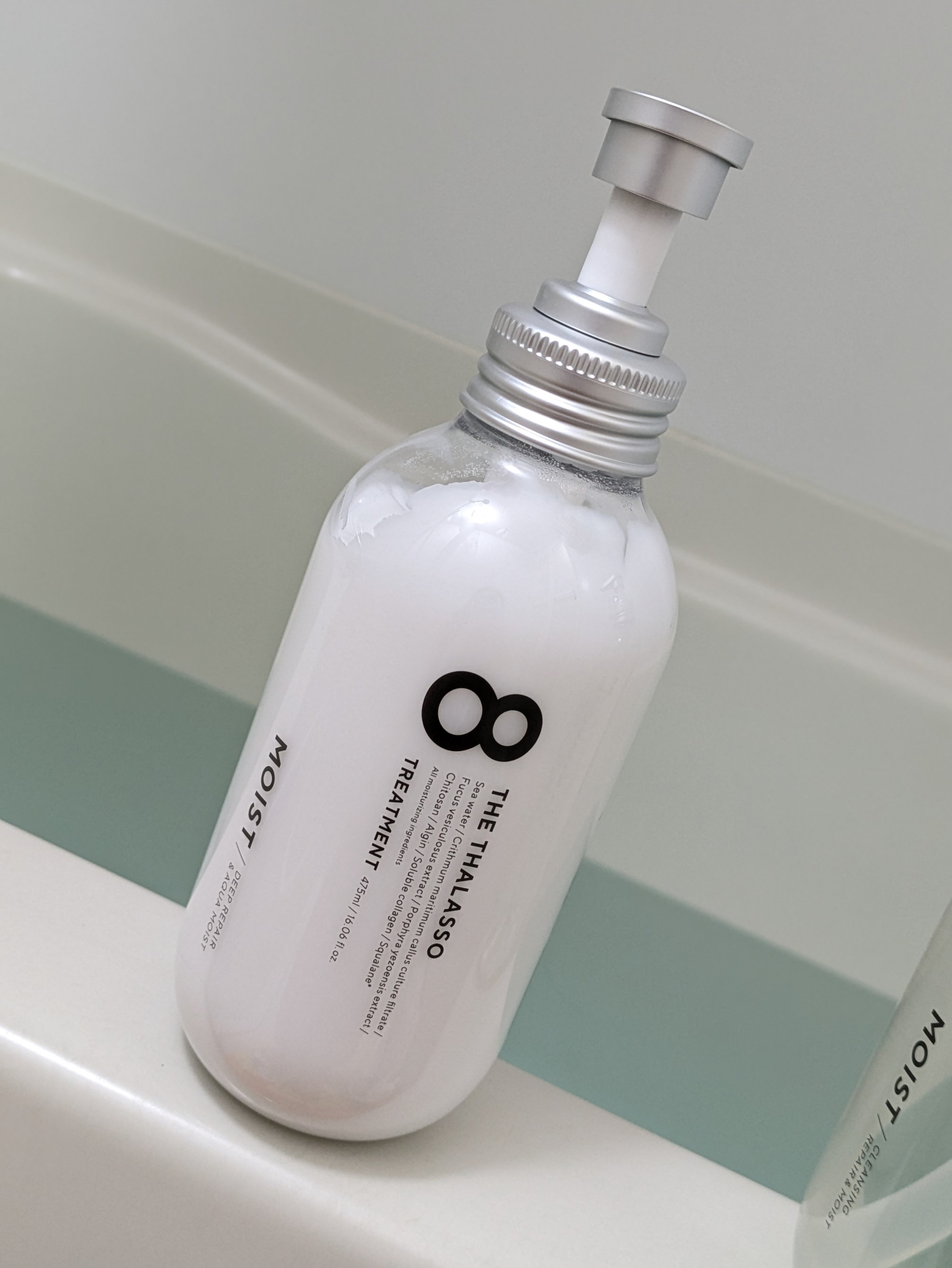 エイトザタラソ クレンジングリペア＆モイスト 美容液シャンプー/ディープリペア＆アクアモイスト 美容液トリートメント/エイトザタラソ/市販シャンプーを使ったクチコミ（3枚目）