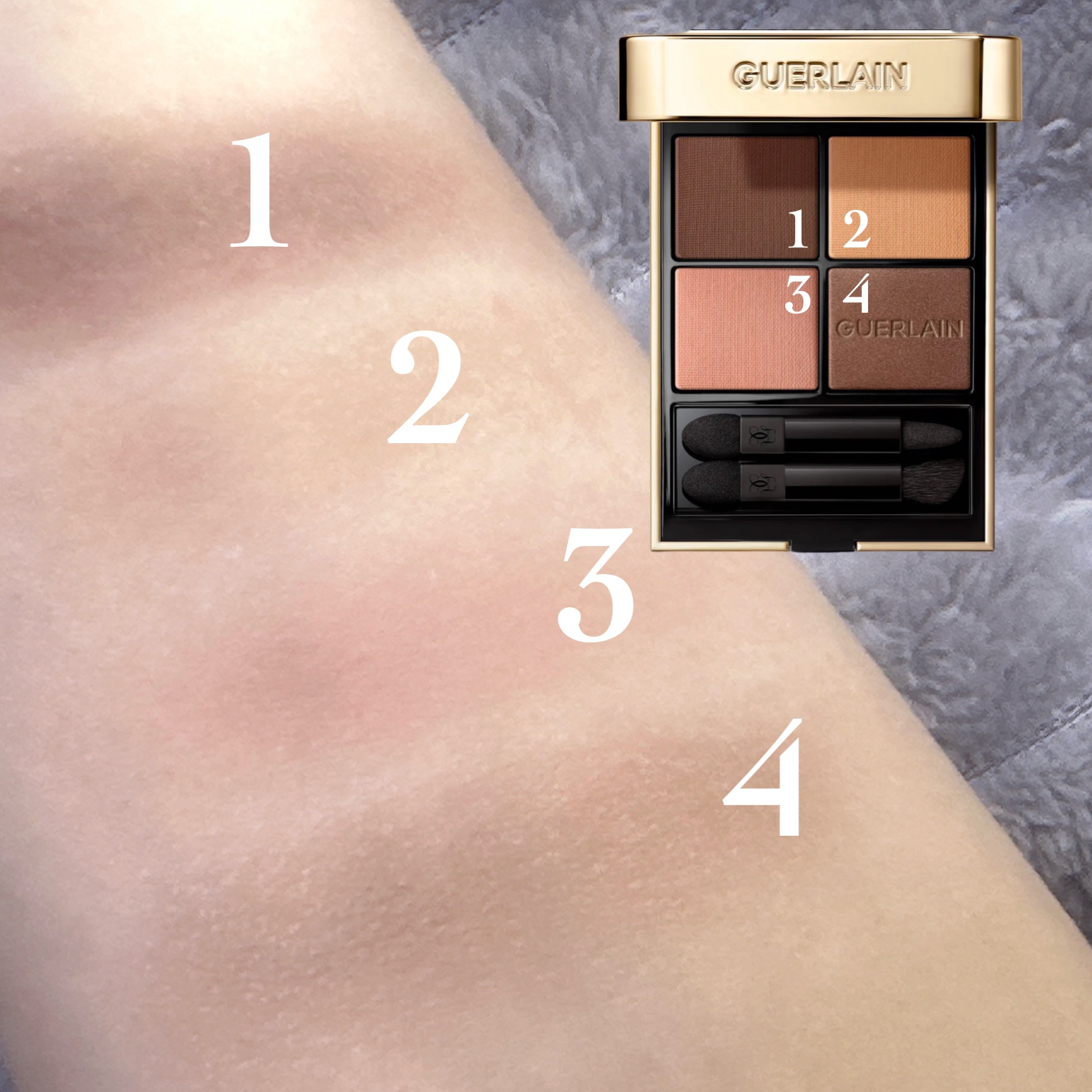 オンブル ジェ/GUERLAIN/アイシャドウパレットを使ったクチコミ（3枚目）