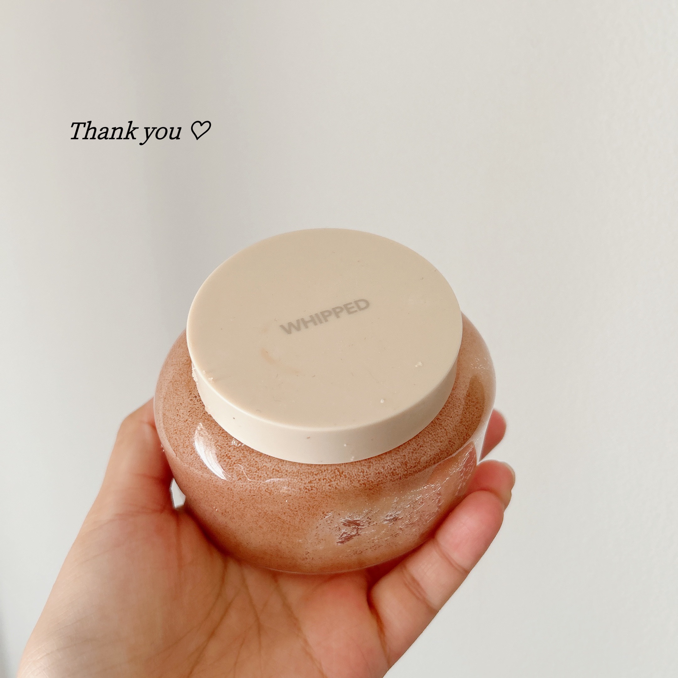 ホイップドヴィーガンパックスクラブ ムファバター（肌バリア機能回復）/WHIPPED/スクラブ・ゴマージュを使ったクチコミ（1枚目）