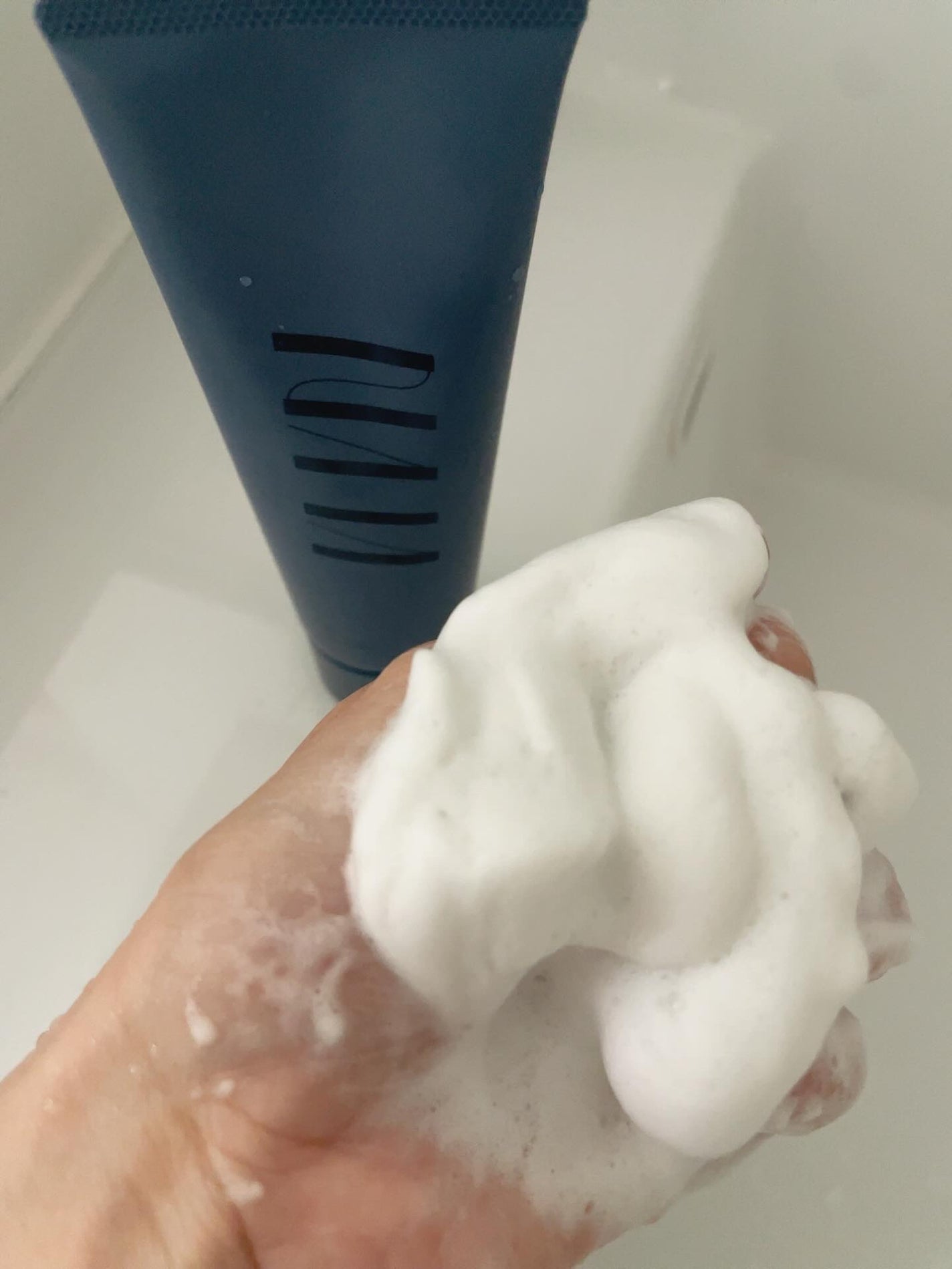 菊炭&酒粕配合 洗顔フォーム/NAIA/洗顔フォームを使ったクチコミ(3枚目)