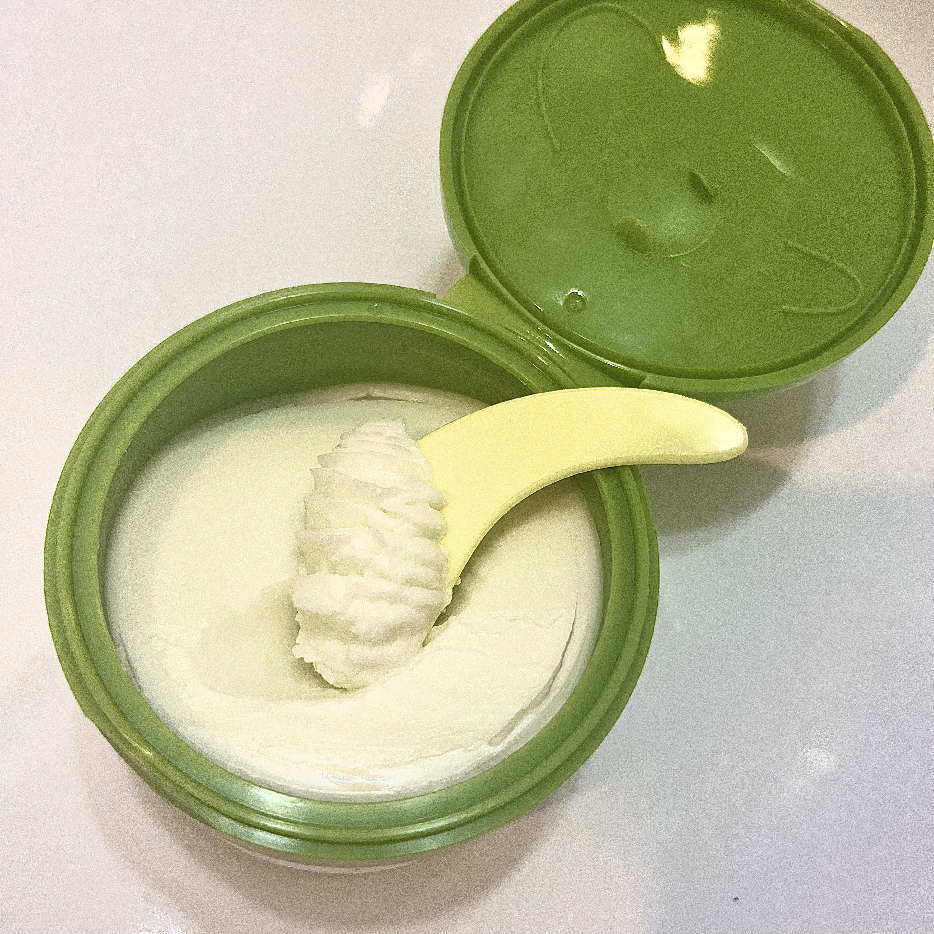 緑豆毛穴クレンジングミルクバーム/beplain/クレンジングバームを使ったクチコミ（2枚目）