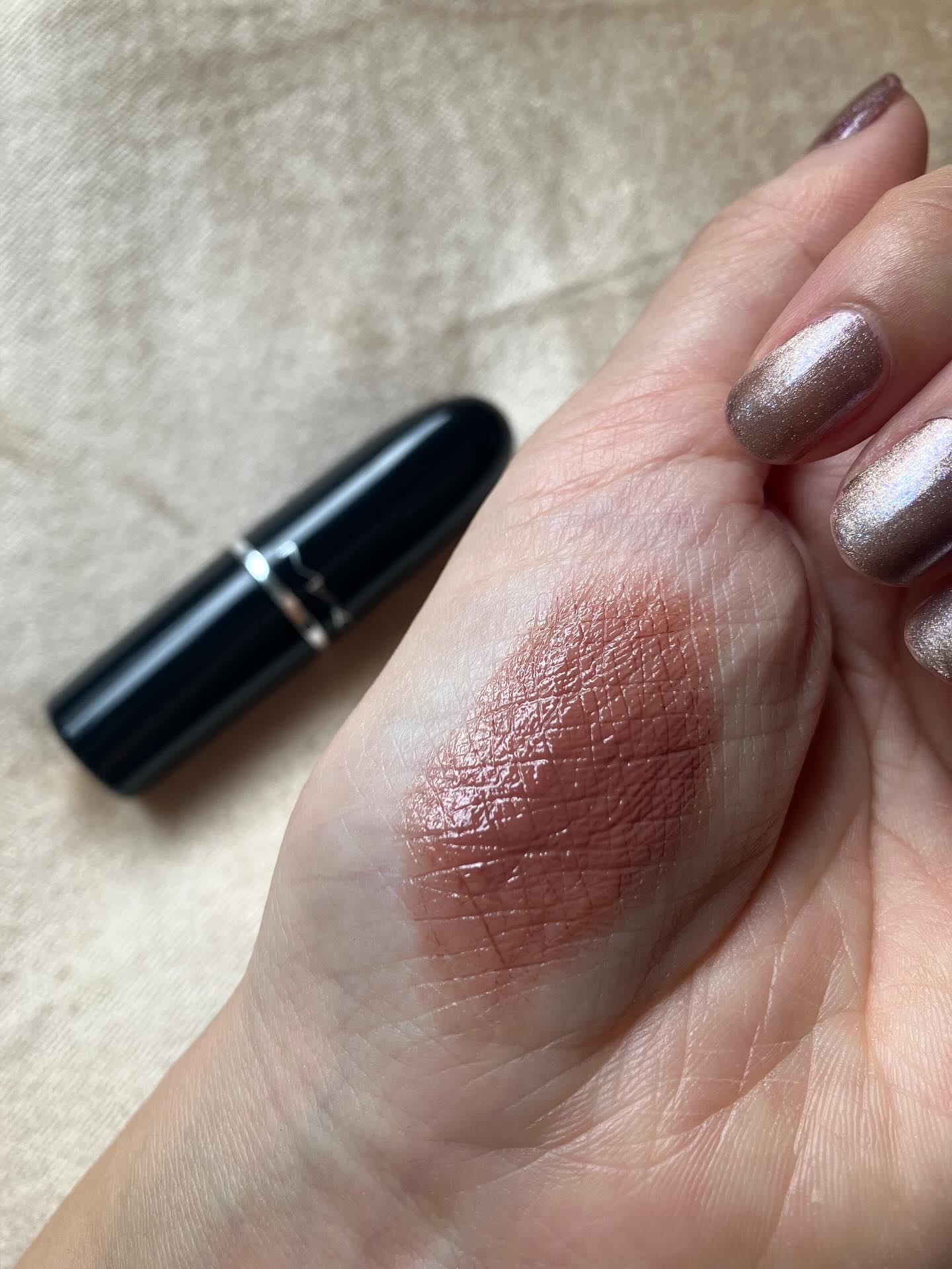 ラスターガラス リップスティック/M・A・C/口紅を使ったクチコミ（2枚目）