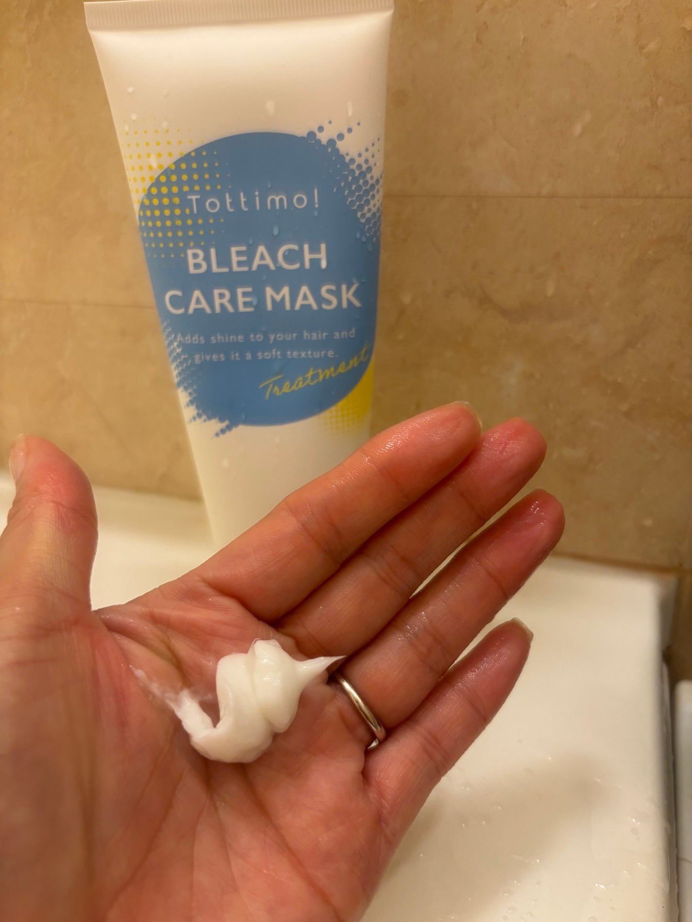 Tottimo!ブリーチケアマスク/Tottimo! /ヘアマスク・ヘアパックを使ったクチコミ(4枚目)