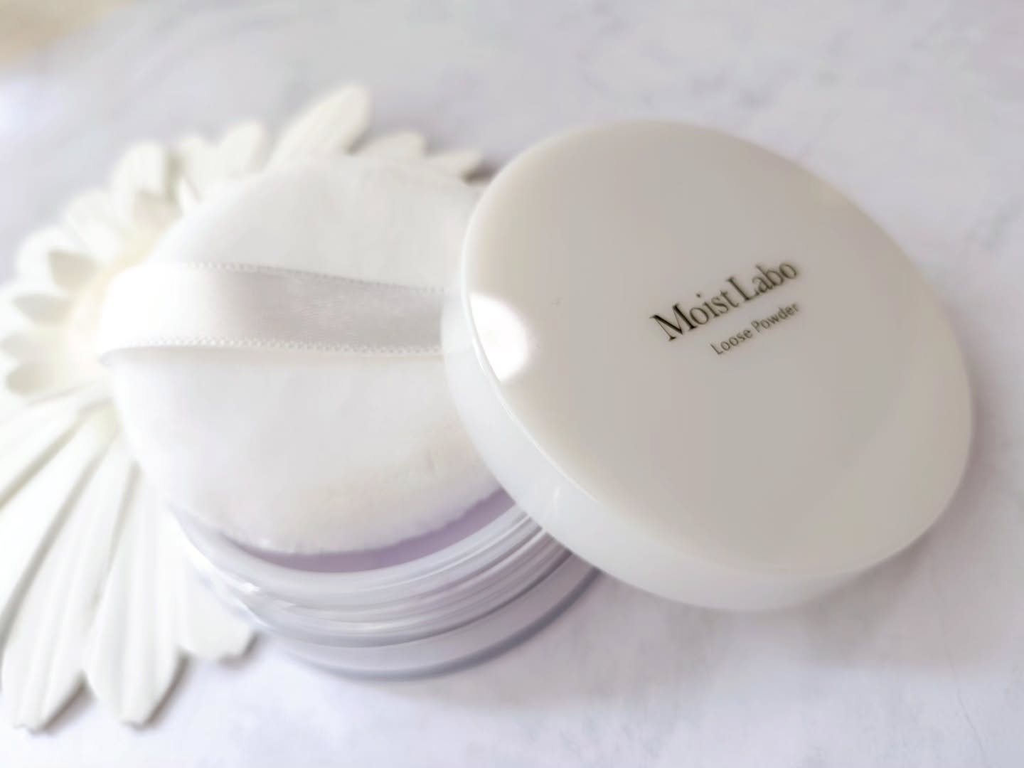 モイストラボ ルースパウダー〈くすみ防止タイプ〉/Moist Labo/ルースパウダーを使ったクチコミ（2枚目）