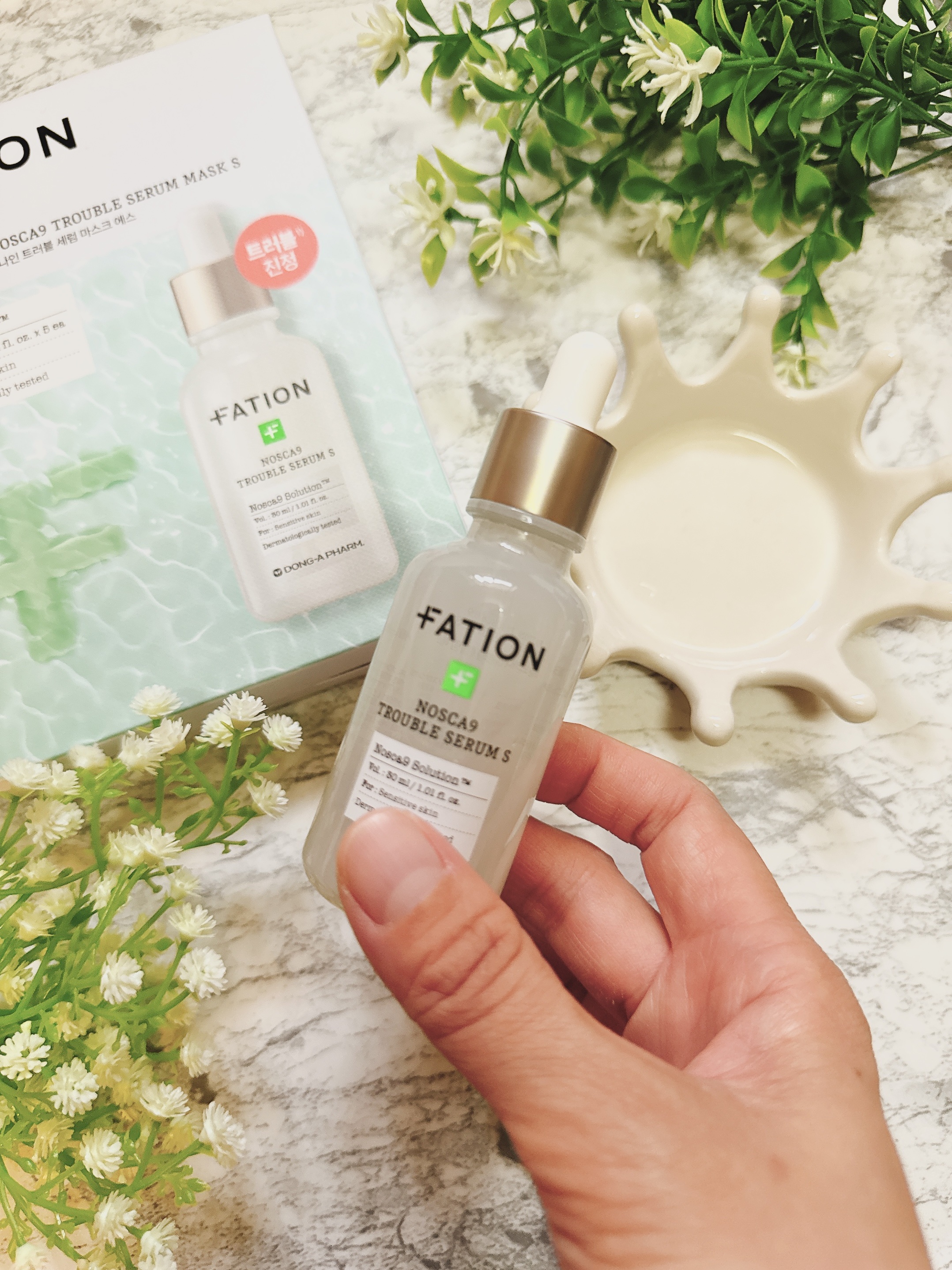 ノスカナイントラブルセラムS 30ml/FATION/美容液を使ったクチコミ（2枚目）