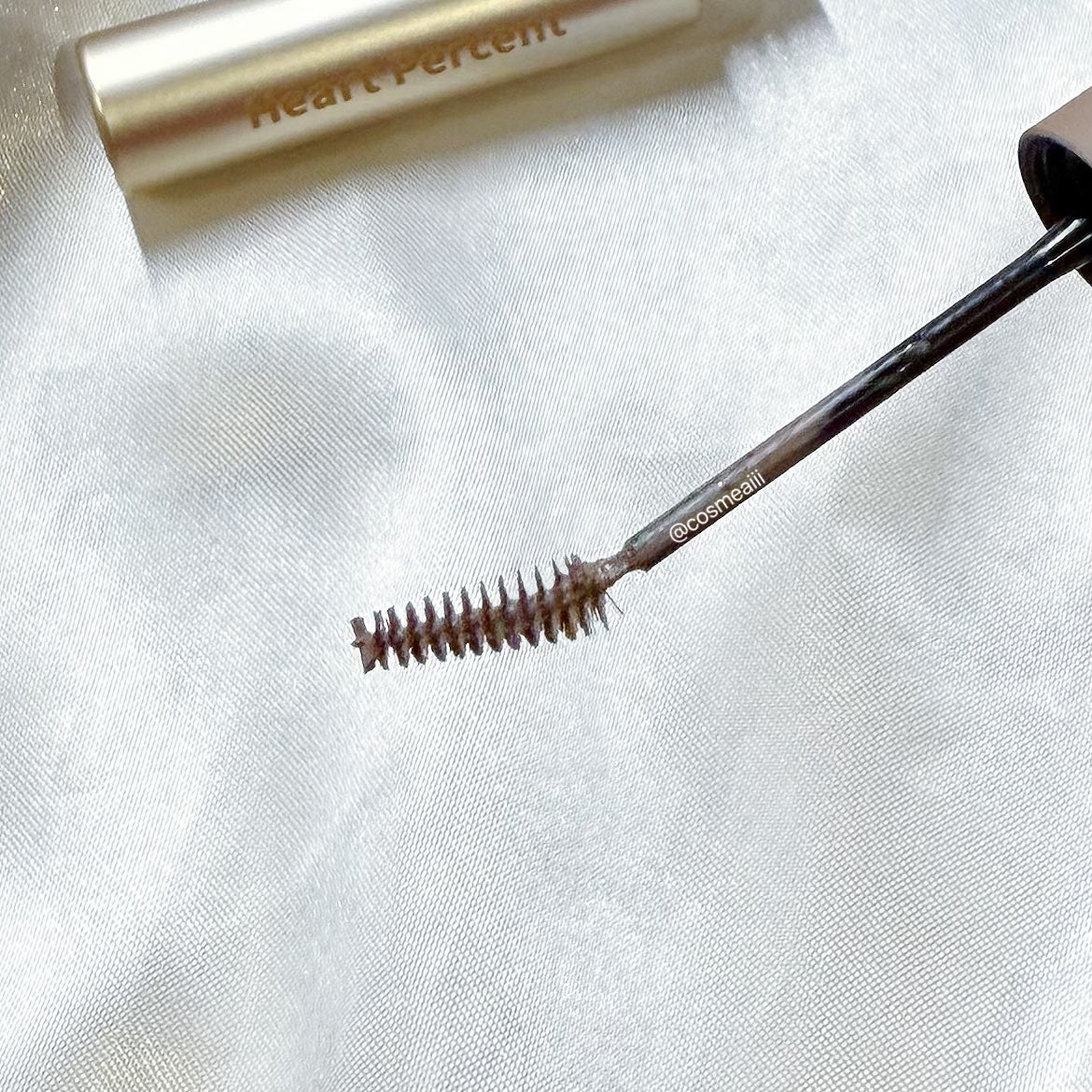 ドットオンムード フェイクアップ ブロウカラー/Heart Percent/眉マスカラを使ったクチコミ(3枚目)
