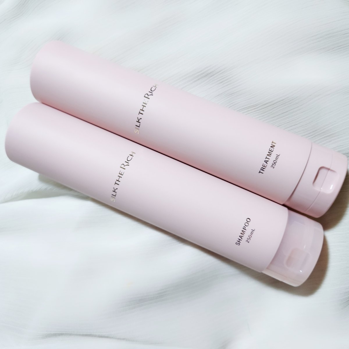 SILK THE RICH ハイモイスト&リペア シャンプー・トリートメント/SILK THE RICH/市販シャンプーを使ったクチコミ（1枚目）