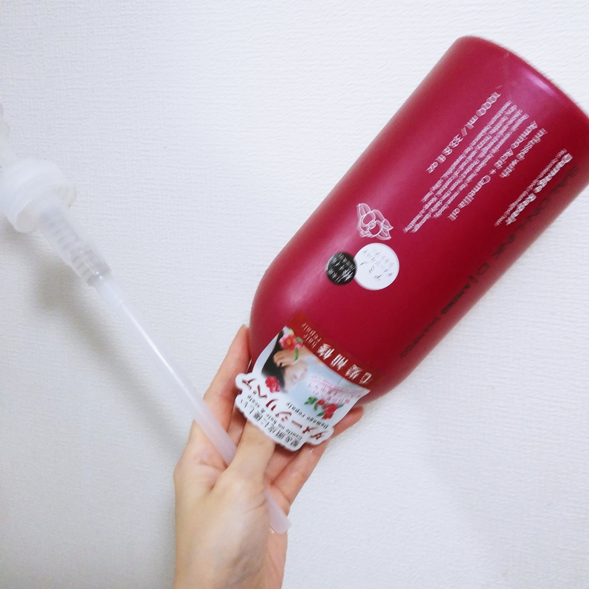 アミノダメージリペア椿シャンプー/サロンリンク/市販シャンプーを使ったクチコミ（1枚目）