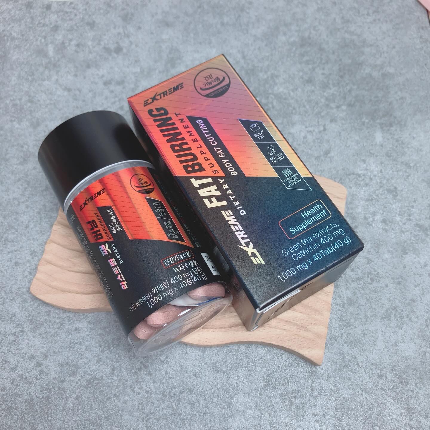 ファットバーニング/EXTREME/ボディサプリメントを使ったクチコミ（1枚目）