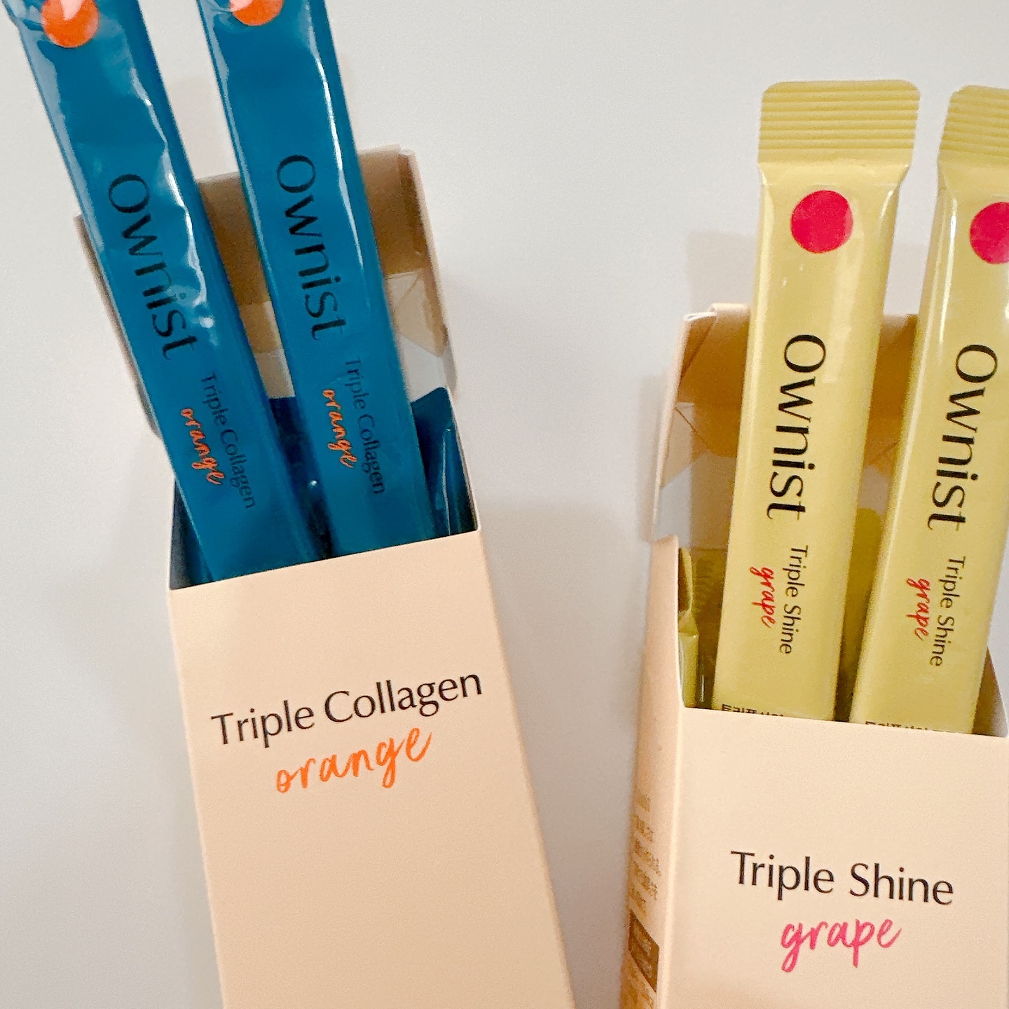 トリプルコラーゲン オレンジ/Ownist/美容サプリメントを使ったクチコミ（2枚目）