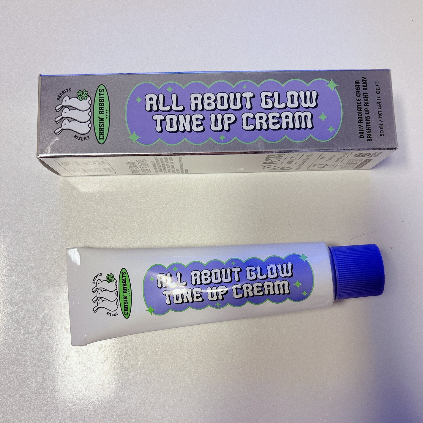 オールアバウトグロウトーンアップクリーム/CHASIN'RABBITS/化粧下地を使ったクチコミ(1枚目)