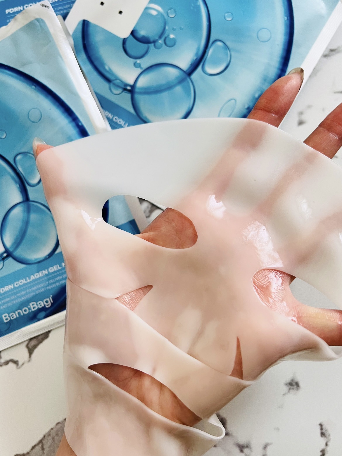 PDRNコラーゲンゲルマスク/BANOBAGI/シートマスク・パックを使ったクチコミ（3枚目）