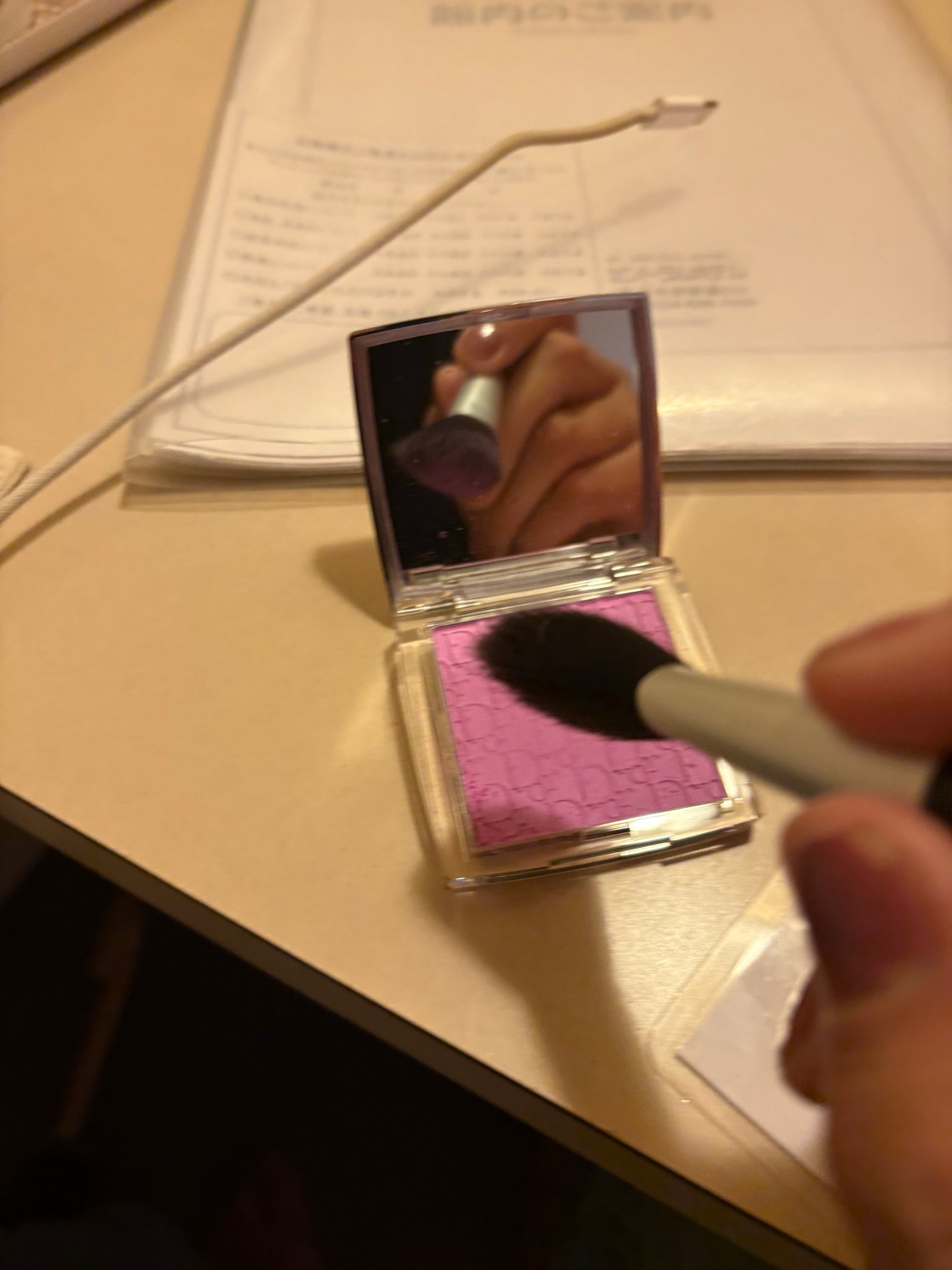 バックステージ ロージー グロウ/Dior/パウダーチークを使ったクチコミ(3枚目)