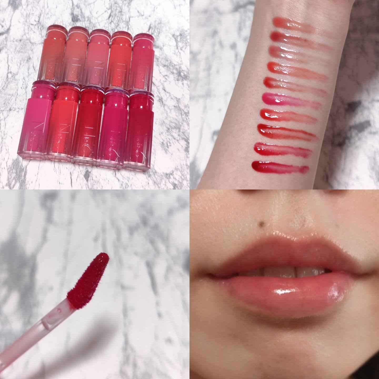 グレイズバウンシングティント/2aN/リップティントを使ったクチコミ（1枚目）